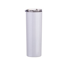 sublimation blanks 20oz straight tumbler  stainless steel straight tumblers matte slim colored tumbler heatpress